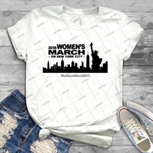 Women S March 2018 New York City - Best Unisex Trending Handmade T-shirt Gift Idea For Men T-shirt For Woman