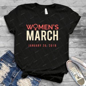 Women S March January 20 2018 - Best Unisex Trending Handmade T-shirt Gift Idea For Men T-shirt For Woman
