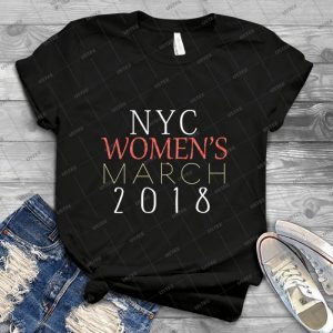 Women S March Nyc 2018 - Best Unisex Trending Handmade T-shirt Gift Idea For Men T-shirt For Woman