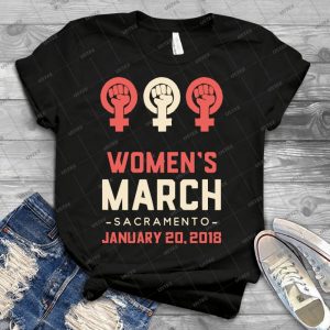 Women S March Sacramento 2018 - Best Unisex Trending Handmade T-shirt Gift Idea For Men T-shirt For Woman