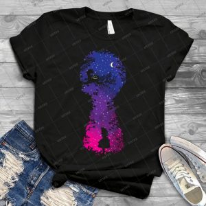 Wonderous World 21 - Vintage Men's Shirt Tshirt For Women Classic Handmade Shirt Retro Graphic Tee
