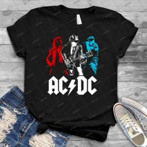 Wunderbare Acdc Schablone Te684 Neues Produkt 87 - Vintage Men's Shirt Tshirt For Women Classic Handmade Shirt Retro Graphic Tee
