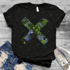 X Fleur T Shirt - Vintage Men's Shirt Tshirt For Women Classic Handmade Shirt Retro Graphic Tee