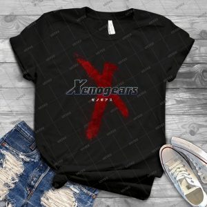 Xenogears Vintage Emblem V01 83 - Vintage Men's Shirt Tshirt For Women Classic Handmade Shirt Retro Graphic Tee