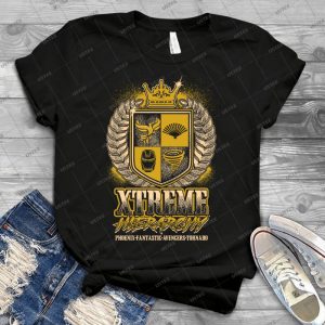 Xtreme Hierarchy Coat Of Arms - Gift Idea Shirt For Men Tee For Women Classic Retro Vintage Graphic T-Shirt