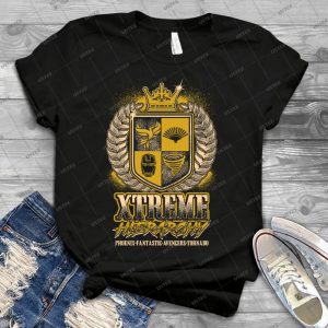 Xtreme Hierarchy Coat Of Arms - Vintage Men's Shirt Tshirt For Women Classic Handmade Shirt Retro Graphic Tee
