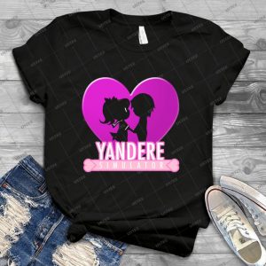 Yandere Simulator-Yandere Love Print - Best Unisex Trending Handmade T-shirt Gift Idea For Men T-shirt For Woman