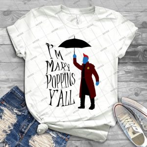 Yandu Poppins - Best Unisex Trending Handmade T-shirt Gift Idea For Men T-shirt For Woman