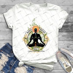 Yoga - Mind Body And Soul Kundalini 62 - Trending Shirt For Women Vintage Retro Tee For Men Kid's T-Shirt Handmade Shirt