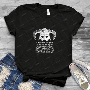 You Are The Dragonborn- 78 - Vintage Men's Shirt Tshirt For Women Classic Handmade Shirt Retro Graphic Tee