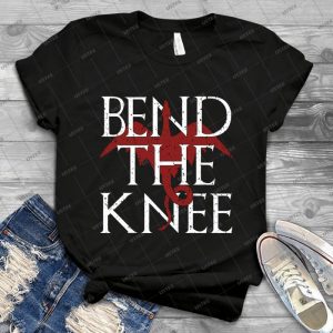 You Best Bend The Knee T-Shirt-Mother Of Dragons T-Shirt - Gift Idea Shirt For Men Tee For Women Classic Retro Vintage Graphic T-Shirt