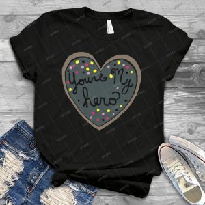 You Re My Hero 85 - Vintage Men's Shirt Tshirt For Women Classic Handmade Shirt Retro Graphic Tee