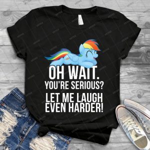You Re Serious - My Little Pony- Friendship Is Magic - 62 - Vintage Men's Shirt Tshirt For Women Classic Handmade Shirt Retro Graphic Tee