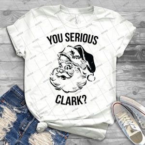 You Serious Clark - Vintage Men's Shirt Tshirt For Women Classic Handmade Shirt Retro Graphic Tee