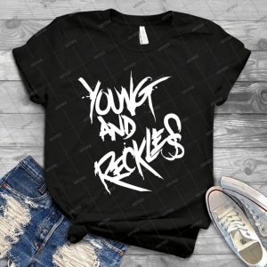 Young And Reckless Mgk - Best Unisex Trending Handmade T-shirt Gift Idea For Men T-shirt For Woman