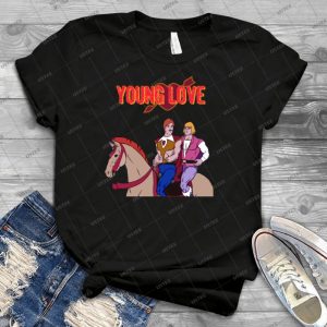 Young Love - He-Man And Bow - 83 - Best Unisex Trending Handmade T-shirt Gift Idea For Men T-shirt For Woman