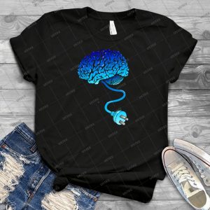 Your Brain Without Coffee - Blue 2 - Best Unisex Trending Handmade T-shirt Gift Idea For Men T-shirt For Woman