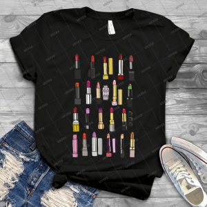 Your Favorite Lipstick Collection 61 - Gift Idea Shirt For Men Tee For Women Classic Retro Vintage Graphic T-Shirt