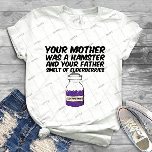 Your Mother Was A Hamster 75 - Vintage Men's Shirt Tshirt For Women Classic Handmade Shirt Retro Graphic Tee