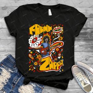 Zappa T Shirt - Vintage Men's Shirt Tshirt For Women Classic Handmade Shirt Retro Graphic Tee
