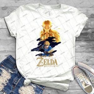 Zelda Breath Of The Wild-The Silent Princess - Vintage Men's Shirt Tshirt For Women Classic Handmade Shirt Retro Graphic Tee