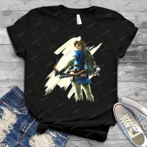 Zelda Breath Of The Wild Archer Link 2 - Best Unisex Trending Handmade T-shirt Gift Idea For Men T-shirt For Woman
