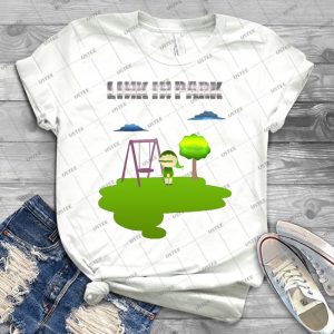 Zelda Link In Park 26 - Trending Shirt For Women Vintage Retro Tee For Men Kid's T-Shirt Handmade Shirt
