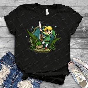 Zelda Wind Waker Forbidden Woods Temple 23 - Gift Idea Shirt For Men Tee For Women Classic Retro Vintage Graphic T-Shirt