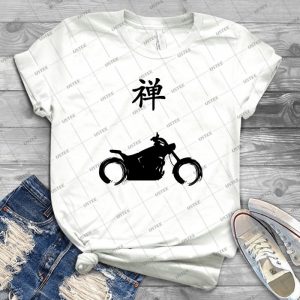 Zen And The Art Of Motorcycle Maintenance Symbol- Best Unisex Trending Handmade T- Shirt Gift Idea For Men T- Shirt For Woman