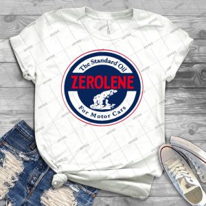 Zerolene Antique Oil Sign 75 - Trending Shirt For Women Vintage Retro Tee For Men Kid's T-Shirt Handmade Shirt