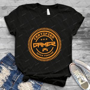 Zertifizierter Spieler 9 - Vintage Men's Shirt Tshirt For Women Classic Handmade Shirt Retro Graphic Tee