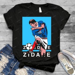 Zidane-Pop-Art 41 - Trending Shirt For Women Vintage Retro Tee For Men Kid's T-Shirt Handmade Shirt