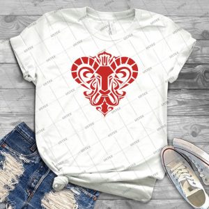 Zodiac Sign Aries Red- Best Unisex Trending Handmade T- Shirt Gift Idea For Men T- Shirt For Woman