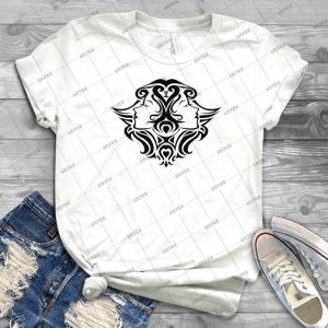 Zodiac Sign Gemini Black- Best Unisex Trending Handmade T- Shirt Gift Idea For Men T- Shirt For Woman