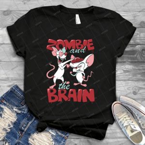 Zombie And The Brain 82 - Trending Shirt For Women Vintage Retro Tee For Men Kid's T-Shirt Handmade Shirt