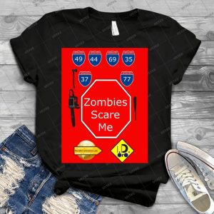 Zombies Scare Me 97 - Trending Shirt For Women Vintage Retro Tee For Men Kid's T-Shirt Handmade Shirt
