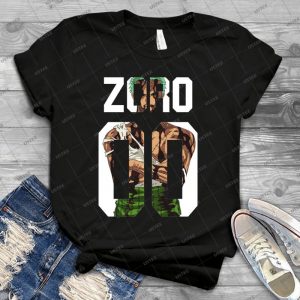 Zoro Roronoa - Best Unisex Trending Handmade T-shirt Gift Idea For Men T-shirt For Woman