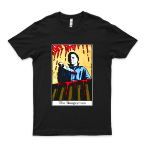#Michael #Myers Halloween #Tarot Card #Boogeyman Horror Movie T Shirt Gift Tee For Men Women