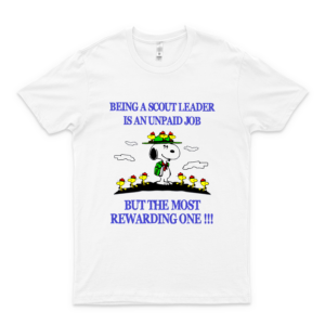 #Snoopy Cute Being A Scout Leader Is An Unpaid Job But The Most Rewarding One Gift For Female