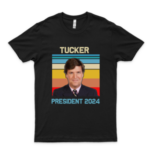 #Tucker Carlson For President #Tucker 2024 Répúblícán T Shirt Gift Tee For Men Women I Love This Shirt