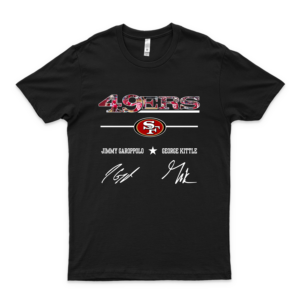 49ers Sf Jimmy Garoppolo George Kittle  Ńffľ Logo Shirt- Ńffľ Baseball Shirt- Ny Gĭąnts Cotton T Shirt For Men