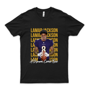 8 Lamar J-A-C-K-S-O-N Nebraska Player Football A Dream Come True I Love This Shirt