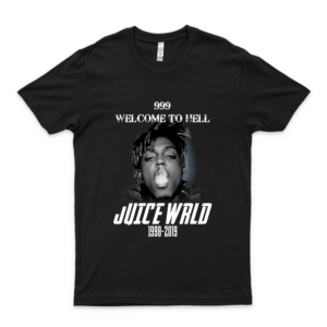 999 Welcome To Hell Juice Wrld 1998 2019 For Man For Women Handmade T-Shirt Gift T-Shirt Birthday Gift T-Shirt