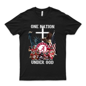 A-L-A-B-A-M-A C-R-I-M-Son T-I-D-E One N-A-T-I-O-N Under G-O-D Shirt Men Shirt - Best Women Graphic Trending Tee For Hot Gift Ideas