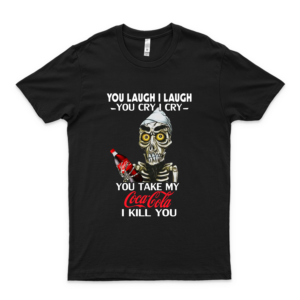 A C H M E D The Dead Terrorist You Laugh I Laugh You Cry I Cry You Take My Cócá Cólá I Kill You T Shirt black