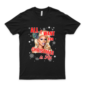 All-I-Want-For-Christmas-Is-A-Ru Music Band T Shirt- Metal Music Band Shirts For Men- Singer Shirt For Women