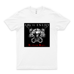 Arch-Enemys Revolution Begins T-Shirt Sweden Metal Shirts