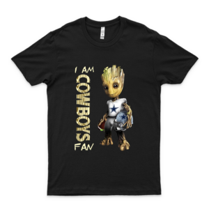 Baby-Groot I'm D-A-Llas Cowboys Shirt Top Unisex T-Shirt Tank Hoodie Sweat Shirt Birthday Gift Idea Novelty Simple Cotton Shirt Gift For Men Women