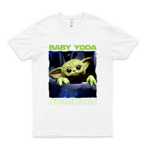 Baby Yoda For Sar Wars Handmade Shirt - Staar Waars Shirts- The Mandalorian Shirt- Staar Waars Birthday Shirt