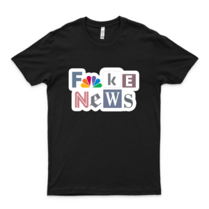 Bemomo Trump Fake News Tee Shirt President FNN Network Real Channel Adult T-Shirt